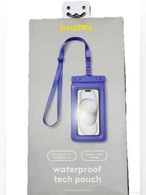 heyday Waterproof Tech Pouch - Purple